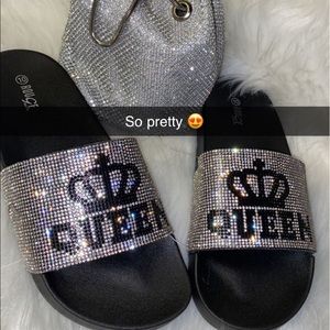💎Bling Queen Slides💎